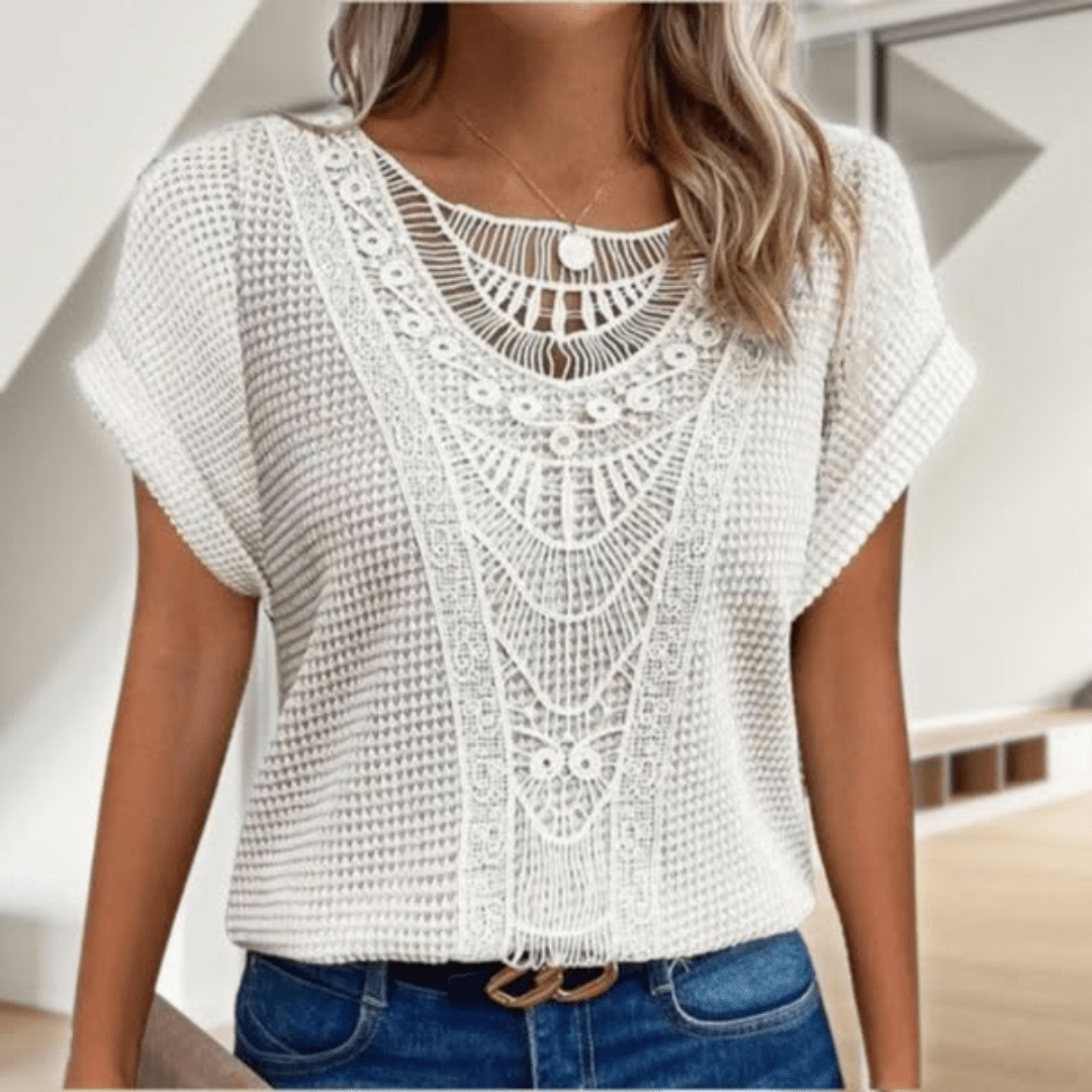 Karin™ | Luftig och elegant blus för sommaren