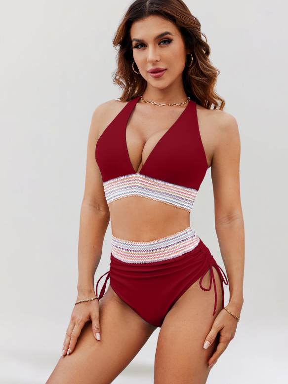 Ciene™ | Bikini-set med magkontroll och hög midja