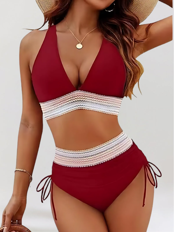 Ciene™ | Bikini-set med magkontroll och hög midja