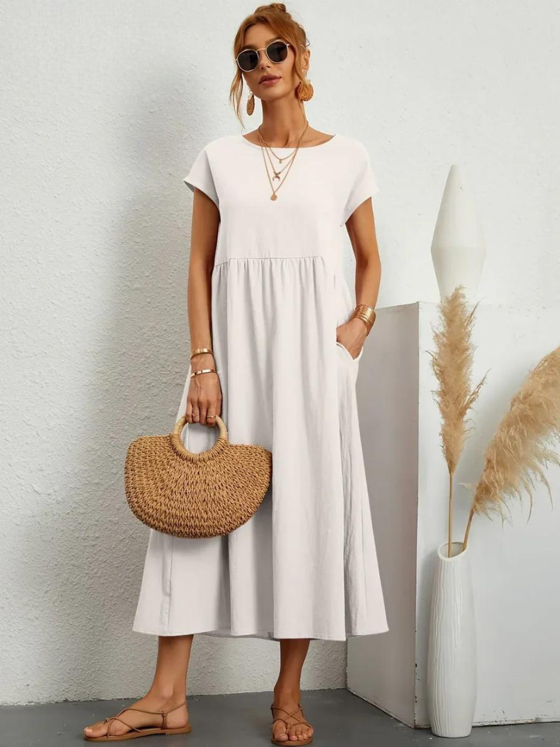 Elena™ | Lätt Sommarklänning