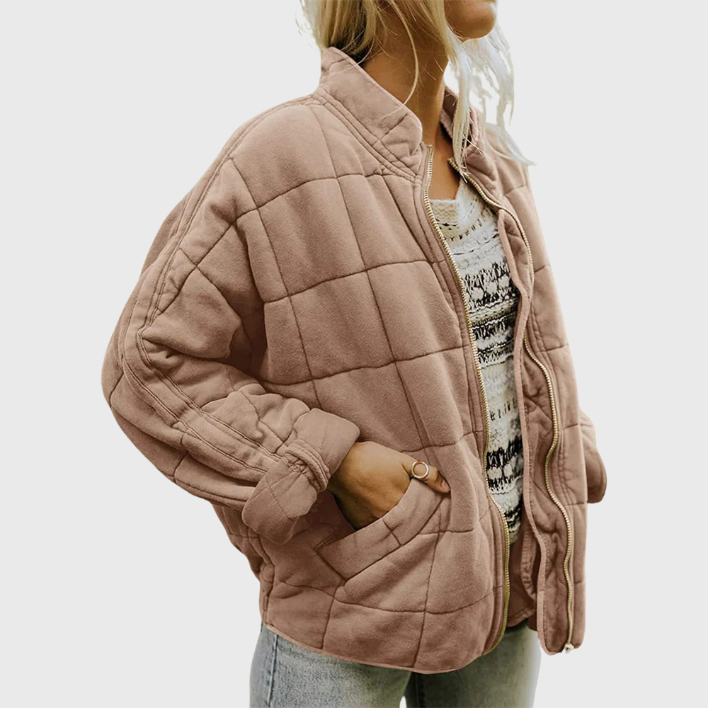 Wioletta™ | Elegant Vadderad Jacka
