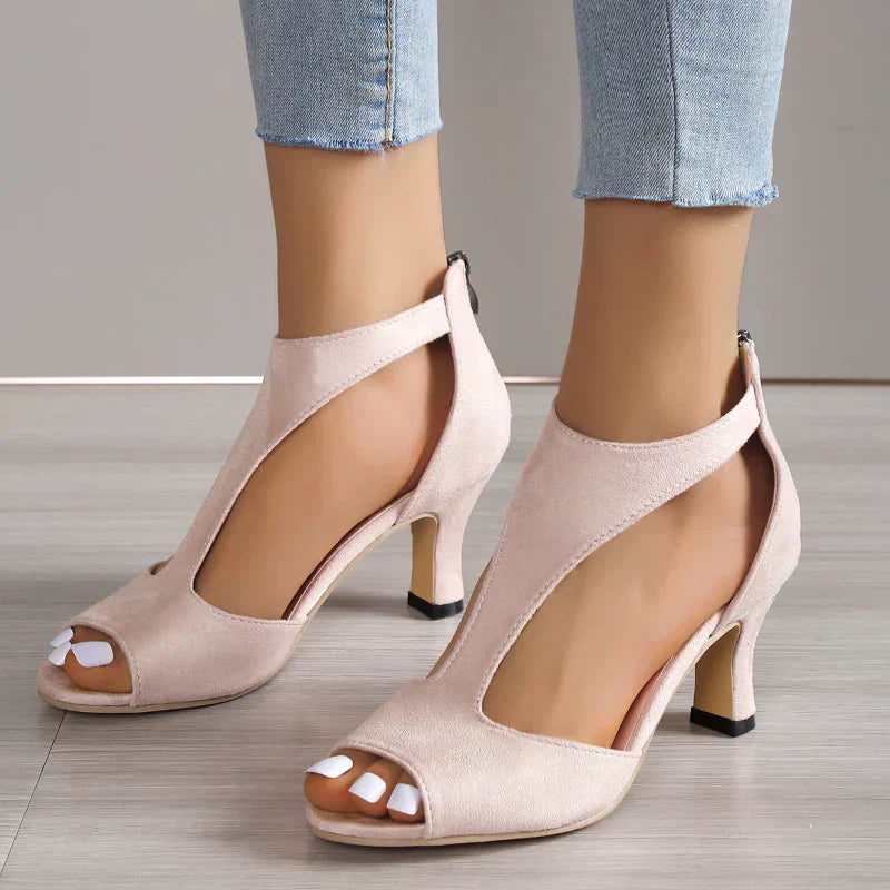 Fiona™ | Ortopediska Sandaler med Klack
