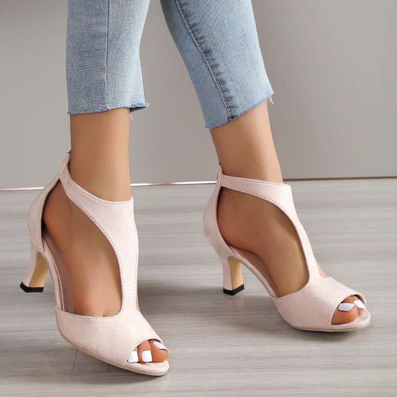 Fiona™ | Ortopediska Sandaler med Klack