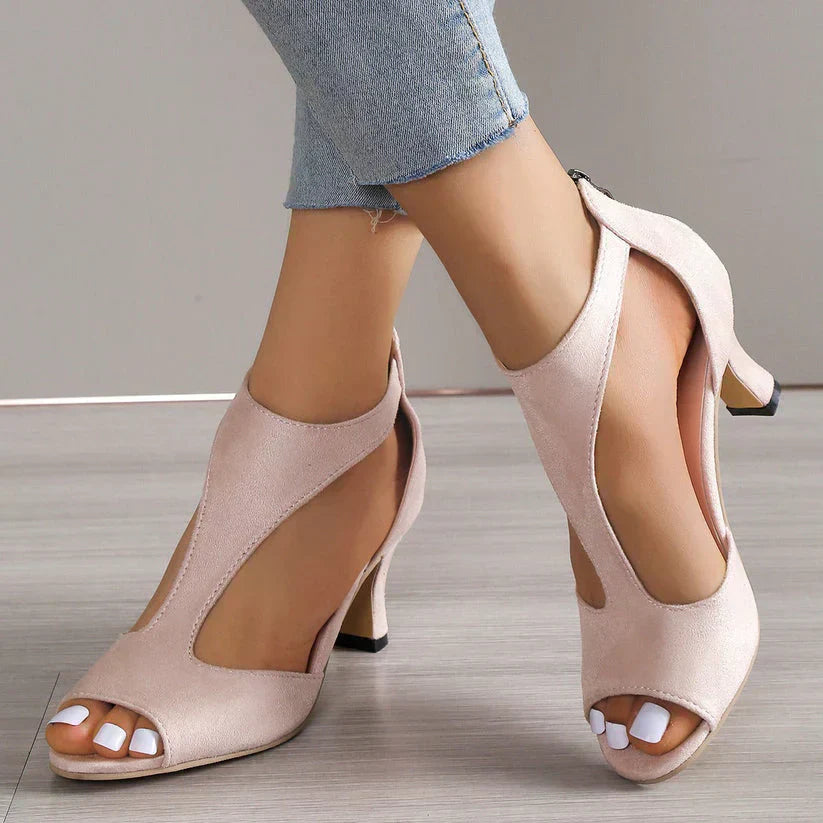Fiona™ | Ortopediska Sandaler med Klack