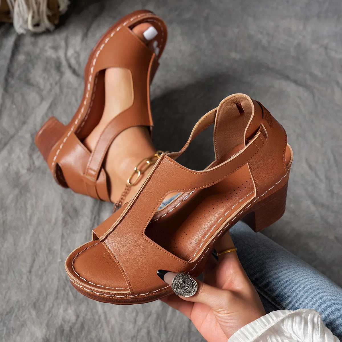 Sophie™ | Ortopediska Komfortsandaler