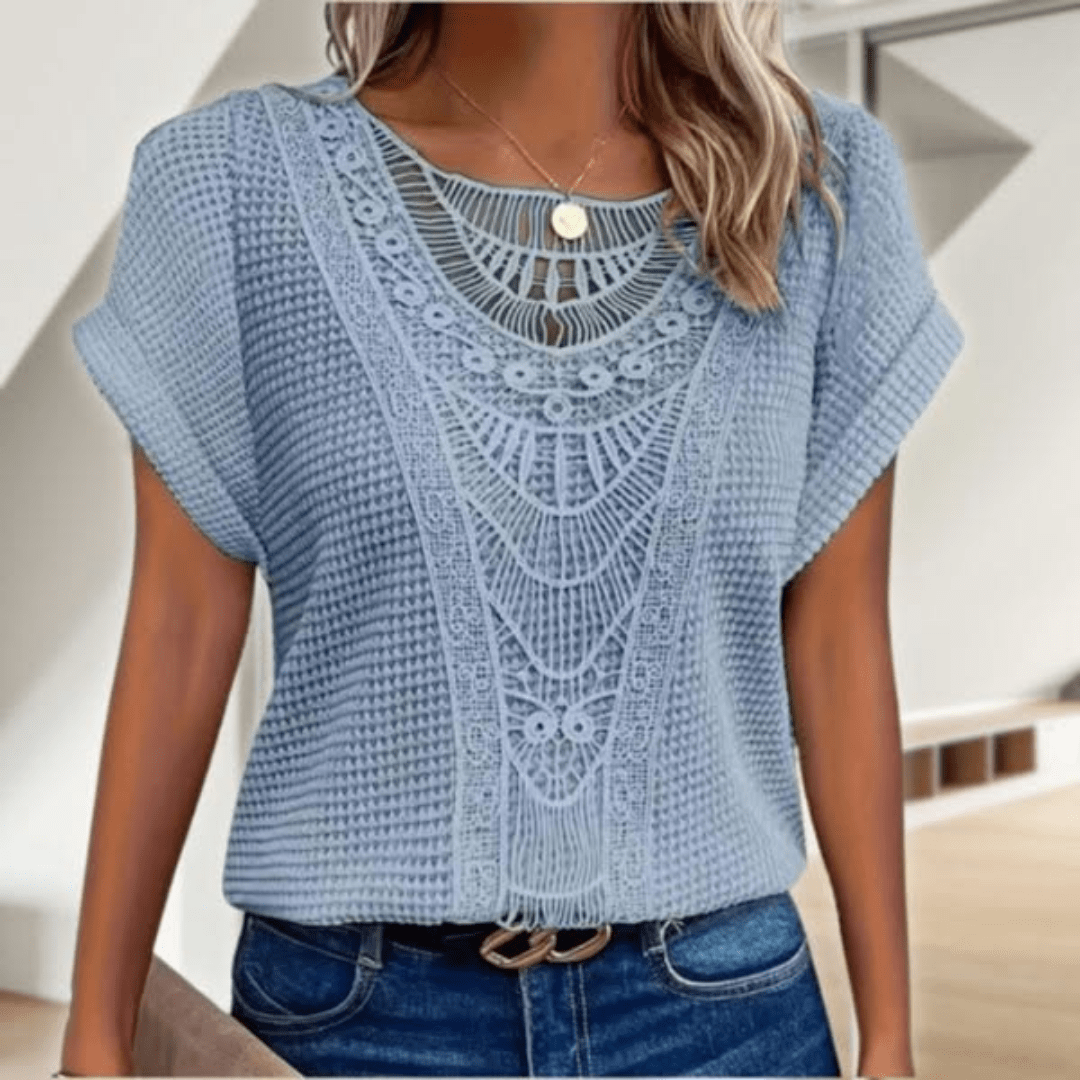 Karin™ | Luftig och elegant blus för sommaren