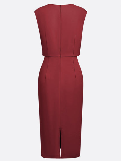 Alessia™ | Midiklänning med Chic Design
