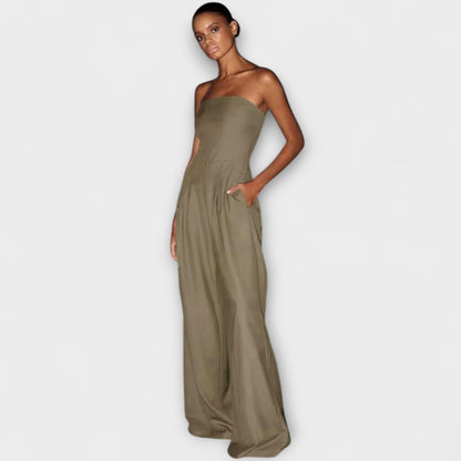Amélie™ | Elegant Bandeau Sommarklänning