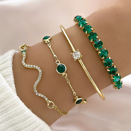 Miray™ | Aurora Smeraldo Armbandset